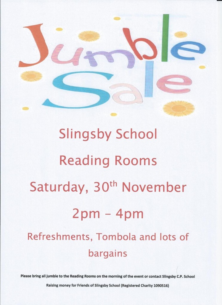 slingsby-school-jumble-sale