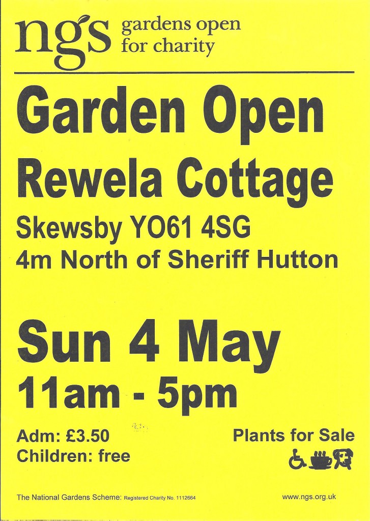 open garden 4th May 2014